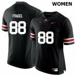 Women's Ohio State Buckeyes #88 Reid Fragel Black Nike NCAA College Football Jersey Summer SRA7344SL